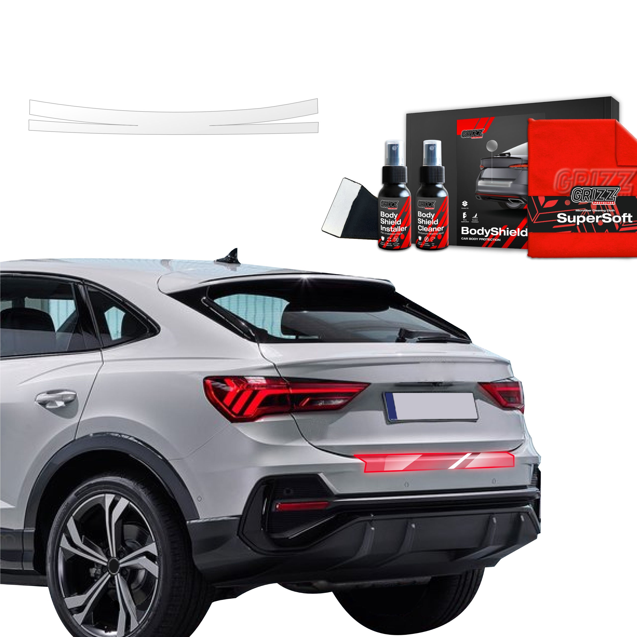 Folie de protecție pentru marginea portbagajului - Audi Q3 Sportback (2018-2025)