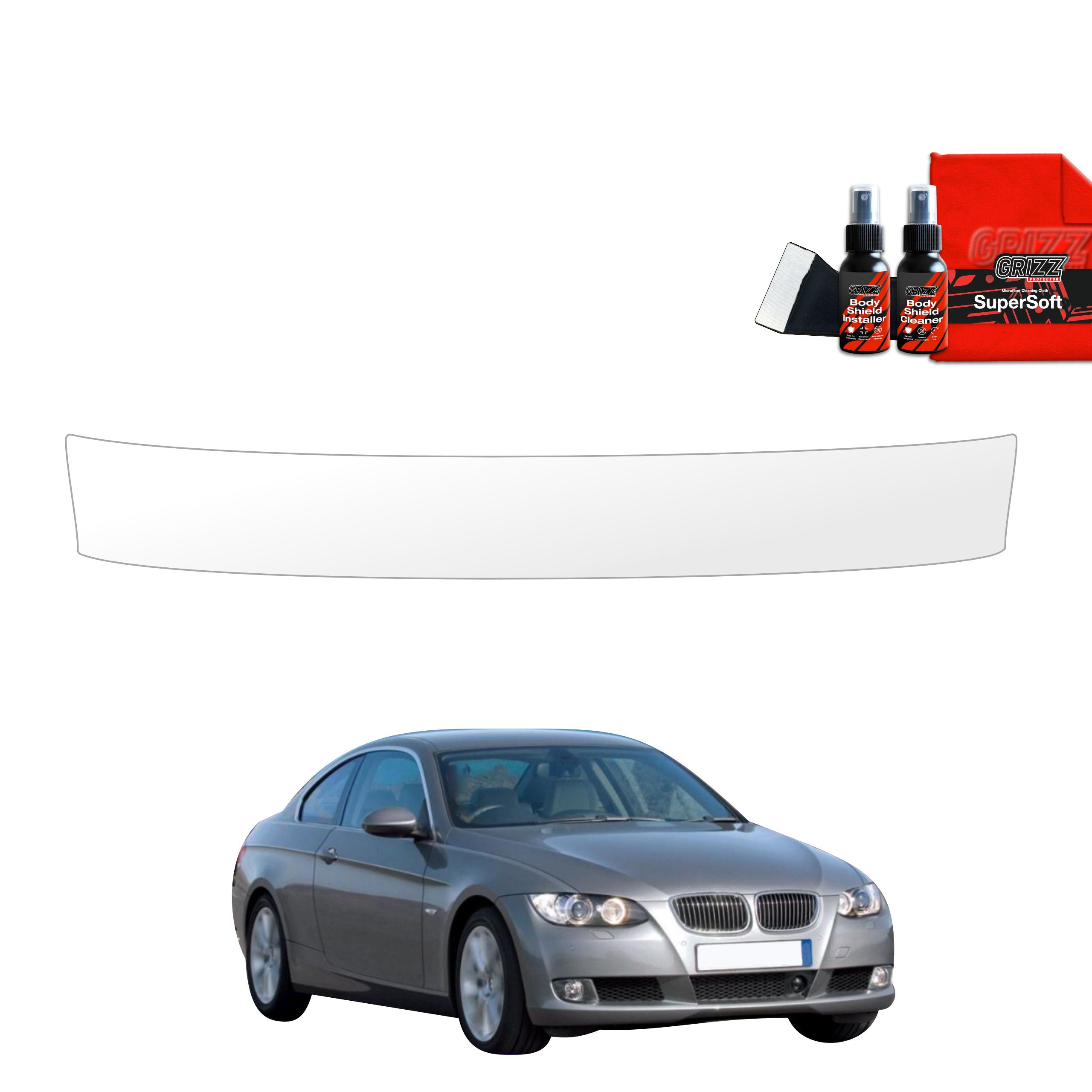 Folie de protecție pentru marginea portbagajului - BMW 3 E92 Coupe Pre-LCI (2006-2010)