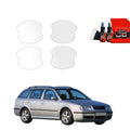 Folie de protecție 4în1 pentru adâncituri mânere uși - Skoda Octavia 2 (2004-2008)