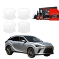 Folie de protecție 4în1 pentru adâncituri mânere uși - Lexus RX 350h (2022-2025)