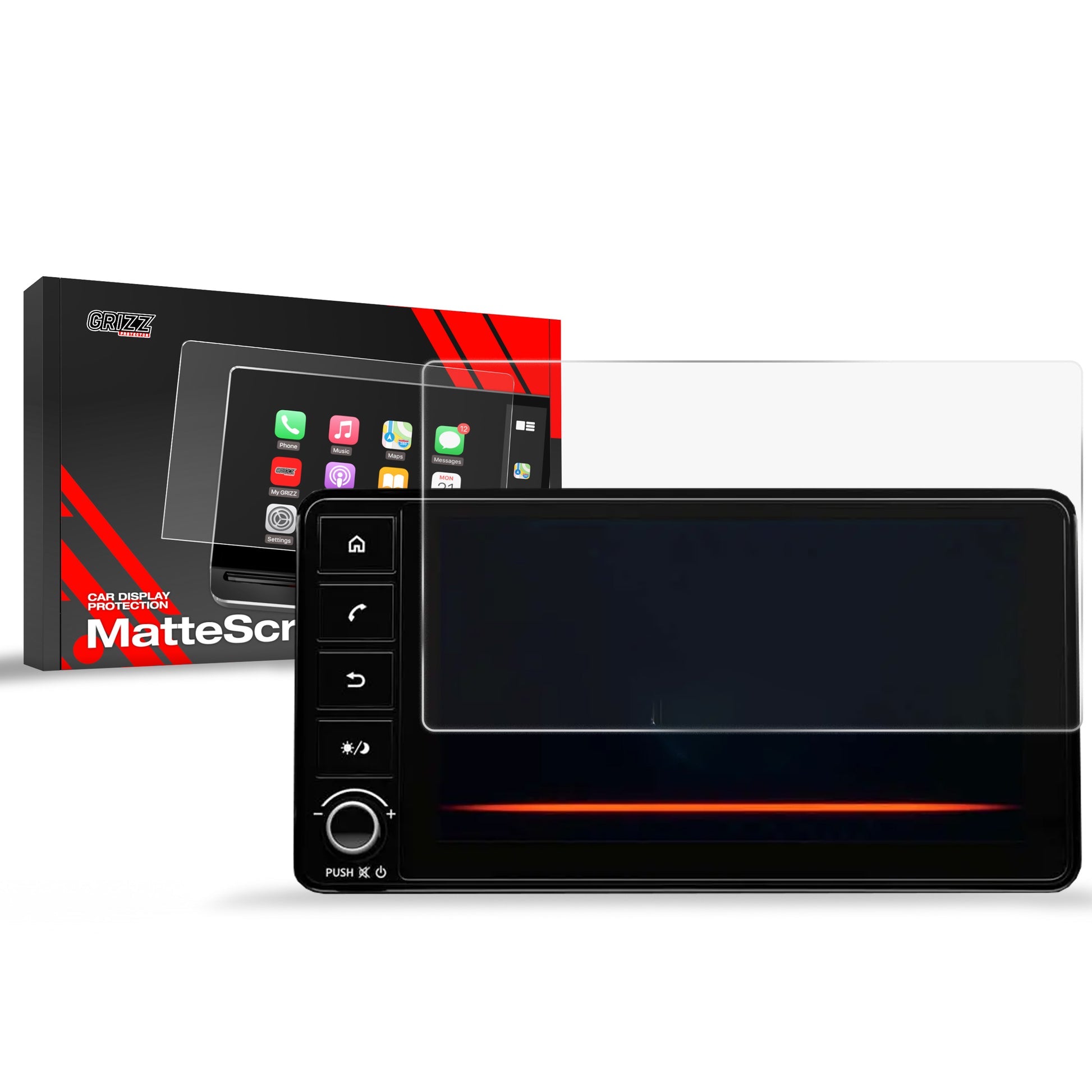 Folie de protecție pentru ecran Mitsubishi Space Star 7" (2024-2025) Anti-Amprentă, Mată