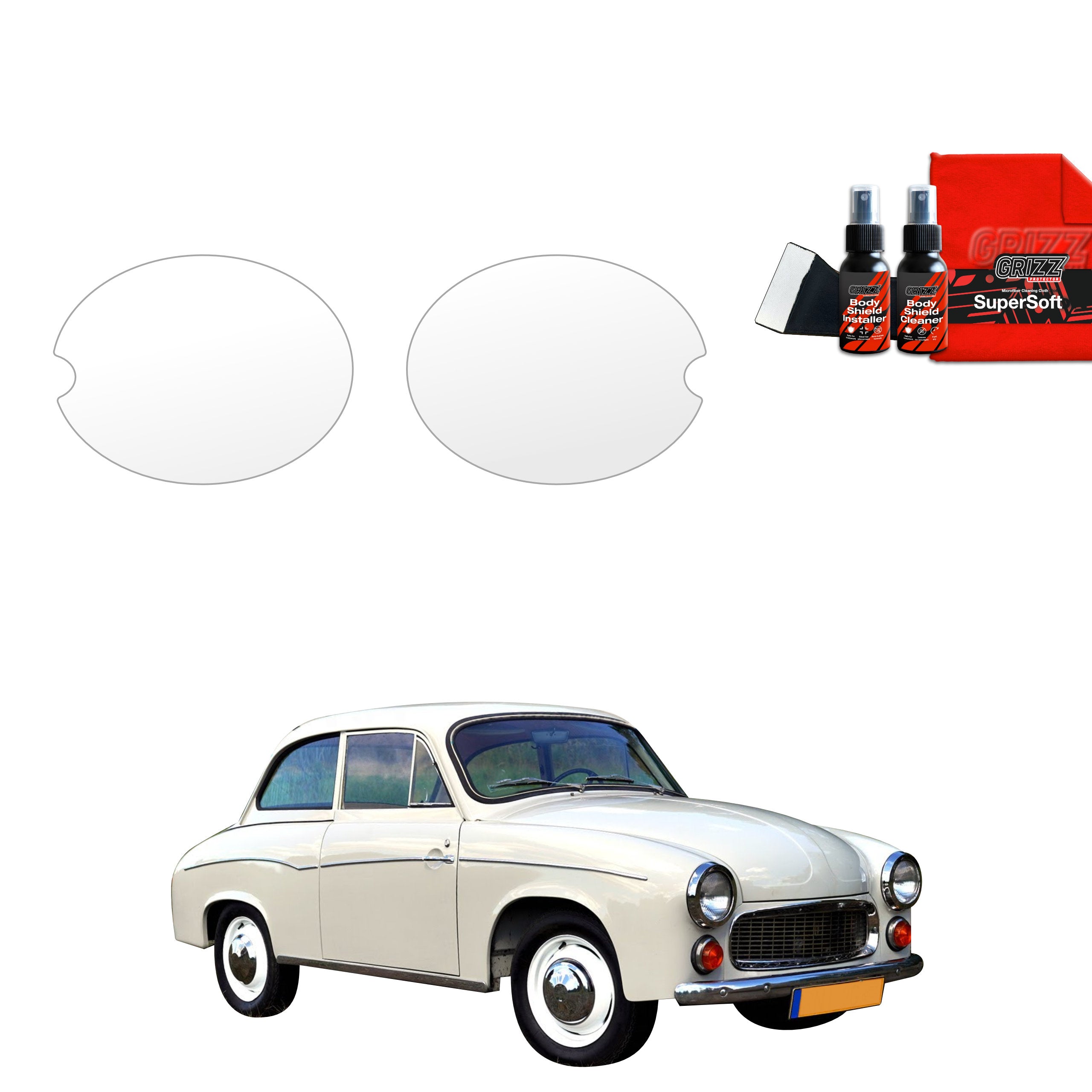 Folie de protecție 2în1 pentru mânerele ușilor - Warszawa 101 (1960-1962)