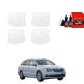 Folie de protecție 4în1 pentru adâncituri mânere uși - Skoda Superb 2 Combi Facelifting (2013-2015)