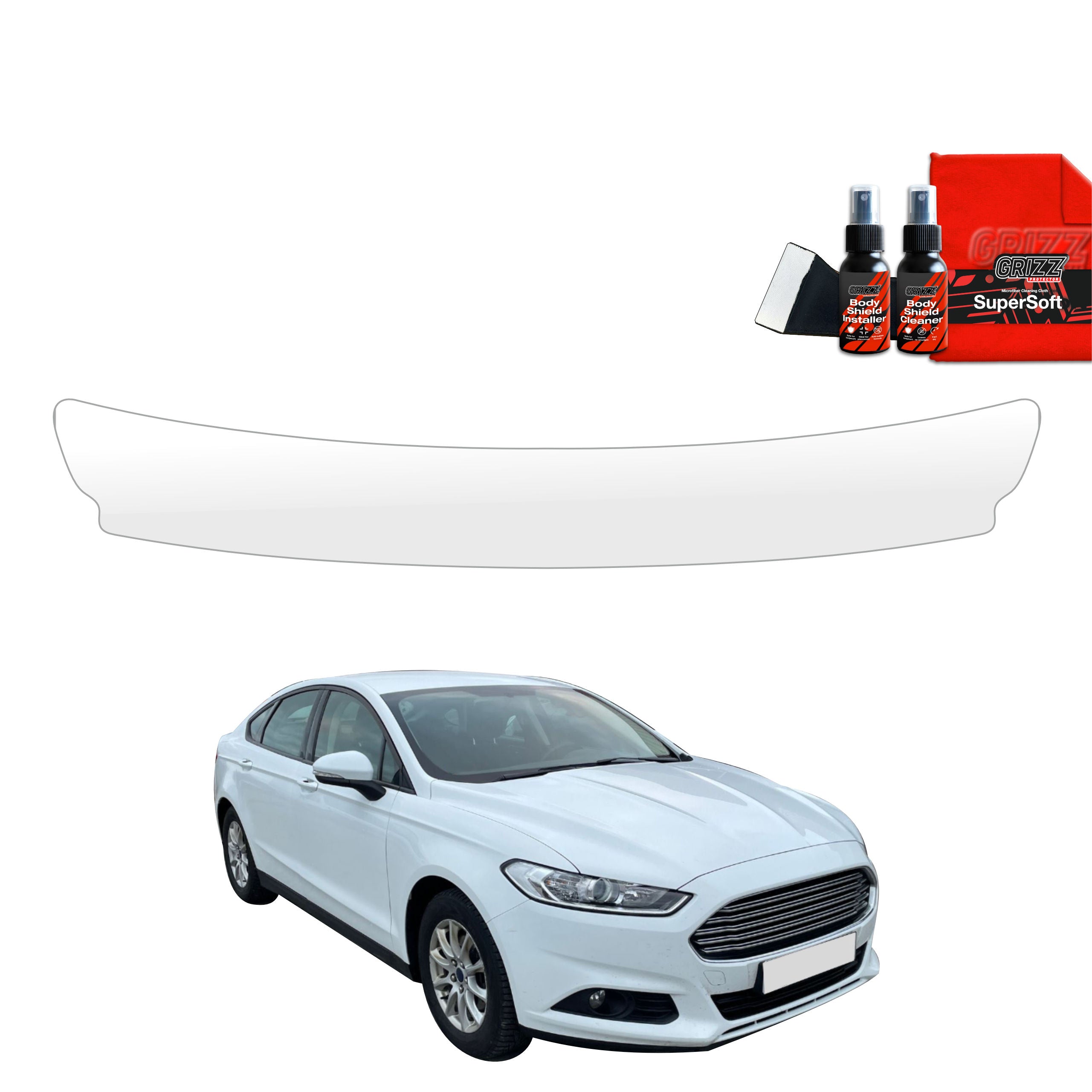 Folie de protecție pentru pragul portbagajului - Ford Mondeo Mk5 Sedan (2014-2019)