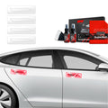 Folie de protecție 4în1 pentru adâncituri mânere uși - Tesla Model S (2023-2025)