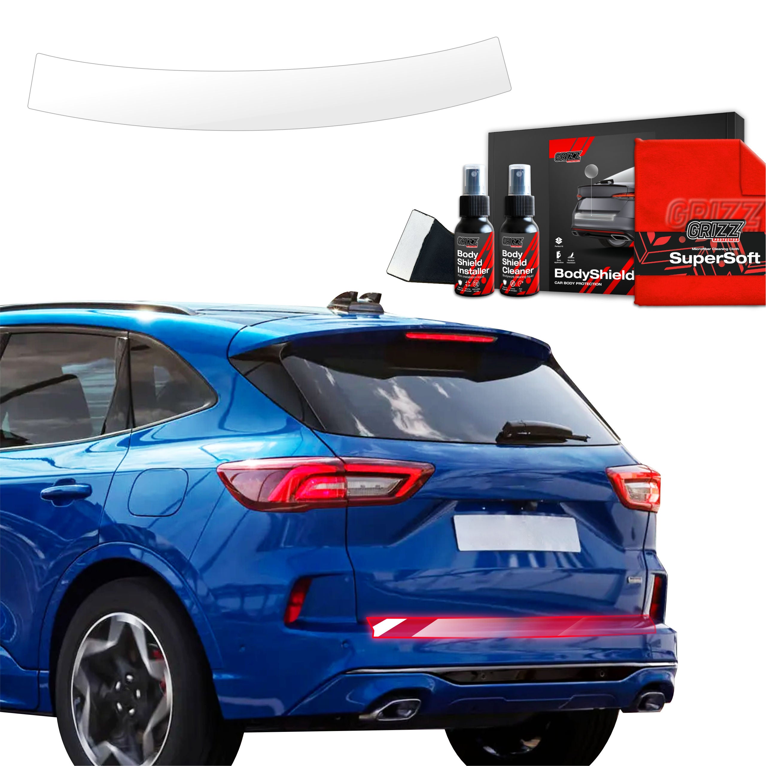 Folie de protecție pentru marginea portbagajului - Ford Kuga ST-Line X Facelift (2024-2025)