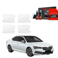 Folie de protecție 4în1 pentru adâncituri mânere uși - Skoda Superb 3 Liftback (2019-2023)