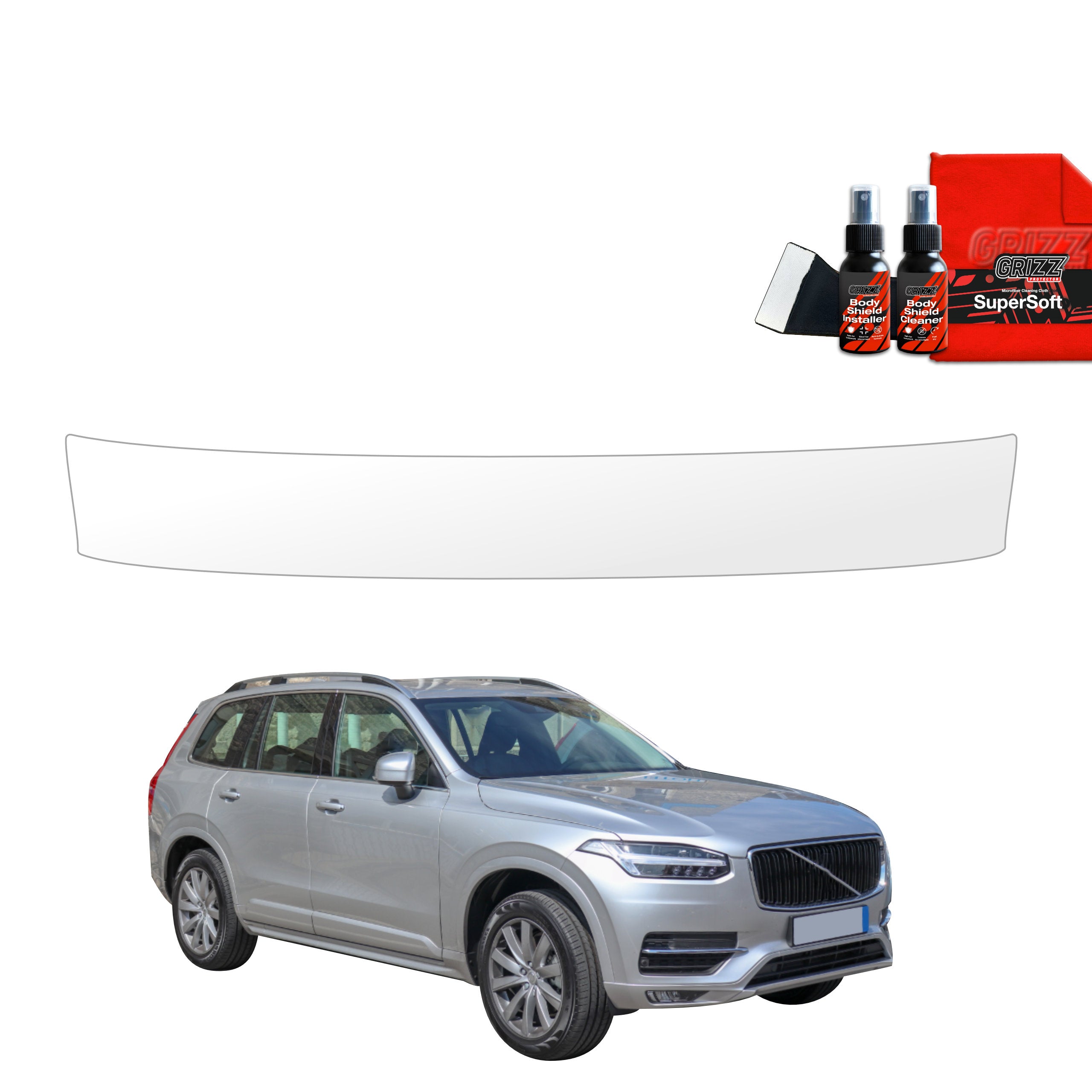 Folie de protecție pentru marginea portbagajului - Volvo XC90 (2014-2024)