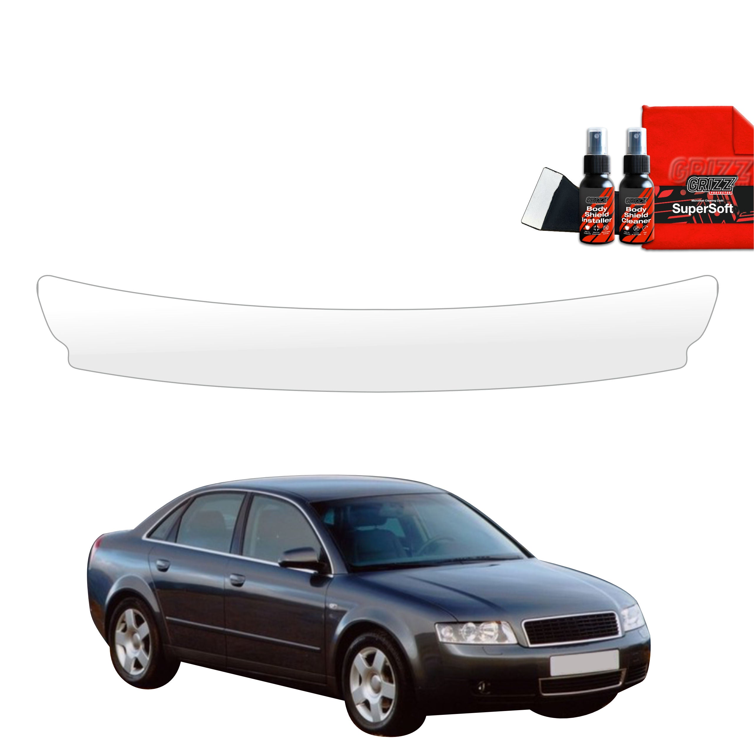 Folie de protecție pentru pragul portbagajului - Audi A4 B6 Sedan (2000-2006)