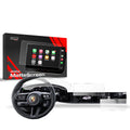 Folie de protecție 3în1 pentru ecranele superioare Porsche Taycan (2019-2025) Anti-Amprentă, Mată