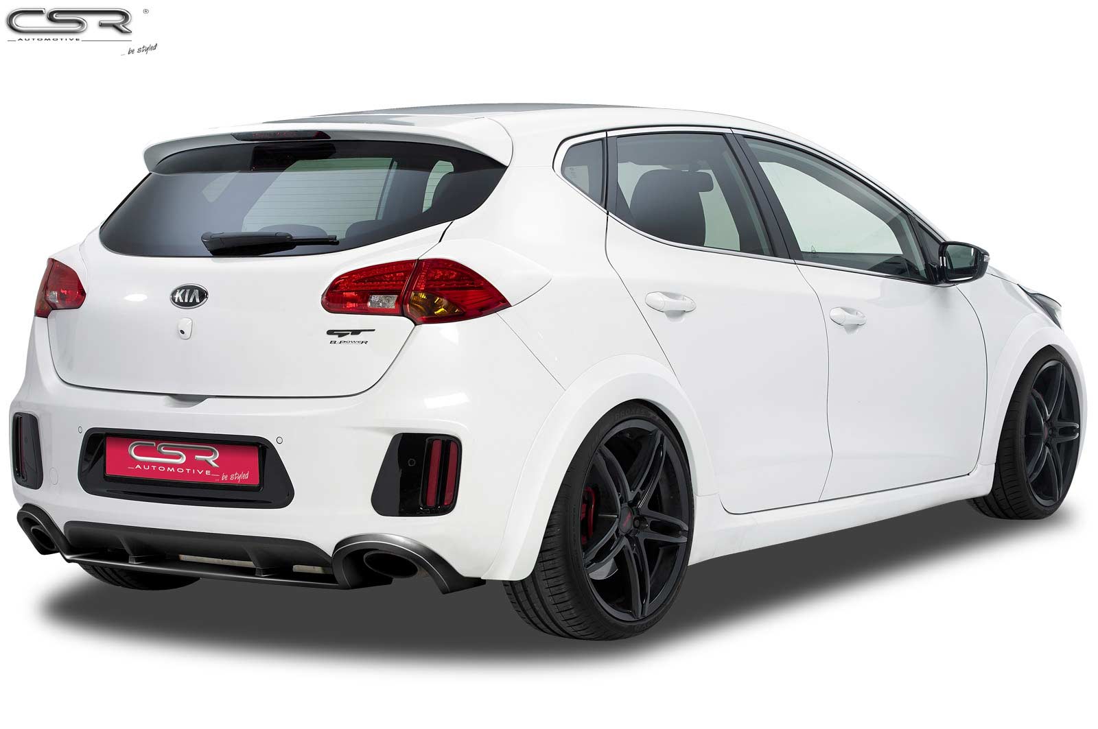 Difuzor | Difuzor spate pentru KIA cee'd (JD) GT / pro_cee'd (JD) GT HA148