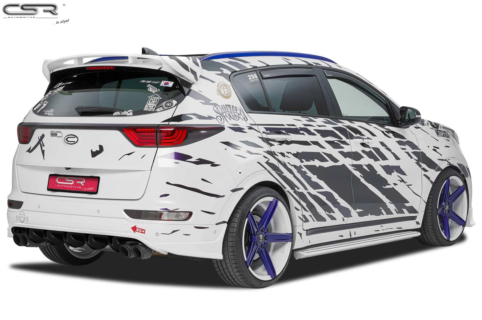 Difuzor | Difuzor spate pentru Kia Sportage QL HA193
