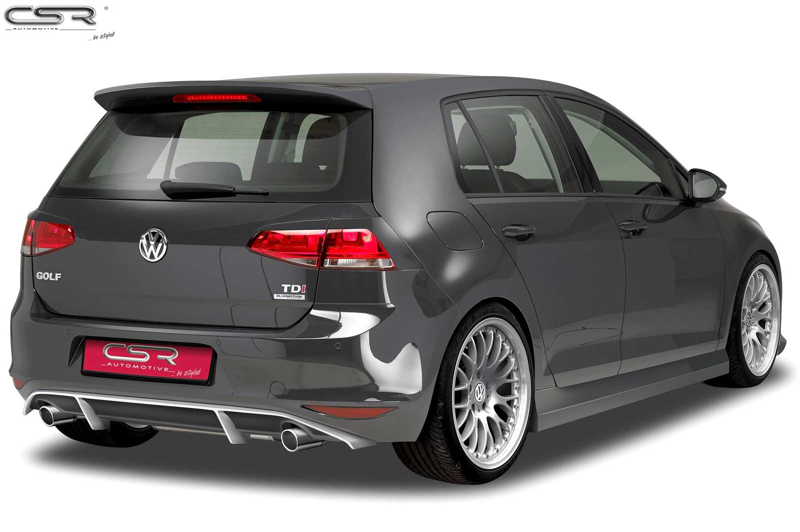 Difuzor | Difuzor spate pentru VW Golf 7 HA155