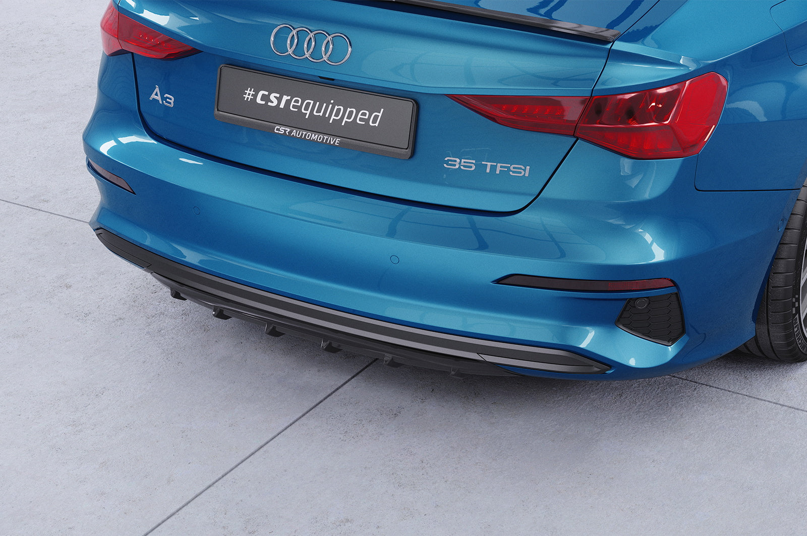 Difuzor Șorț spate cu ABE pentru Audi A3 8Y HA449