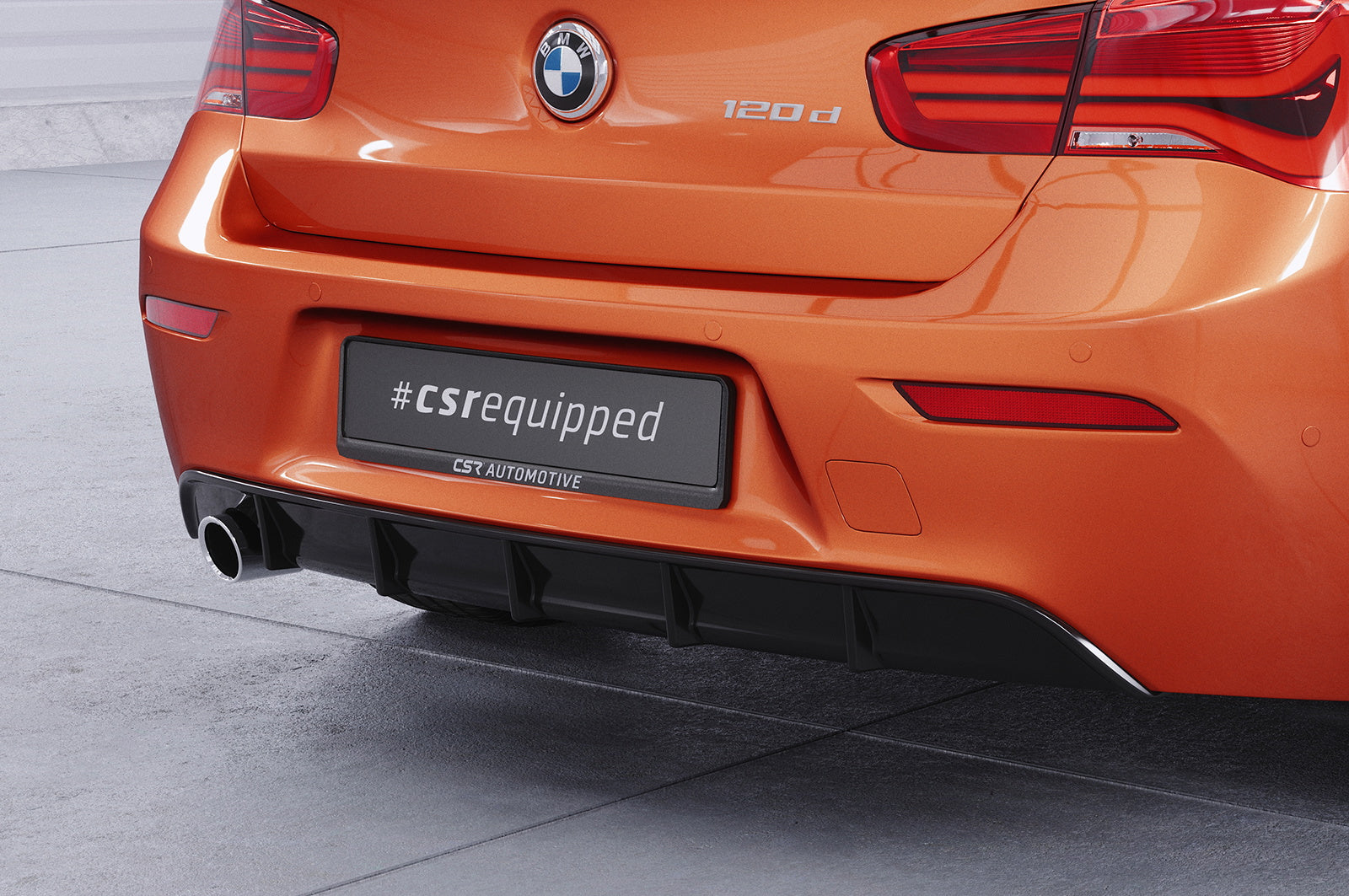 Difuzor Șorț spate cu ABE pentru BMW Seria 1 F20 / F21 LCI HA258