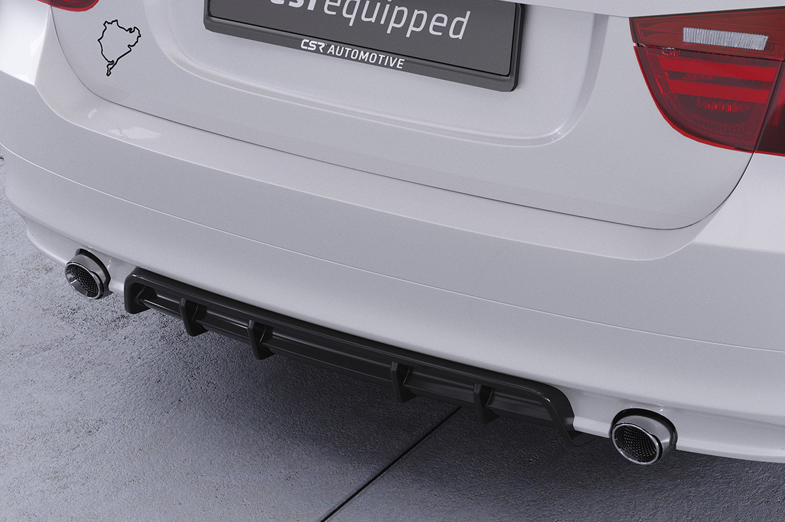 Difuzor spate cu ABE pentru BMW Seria 3 E90 / E91 HA435