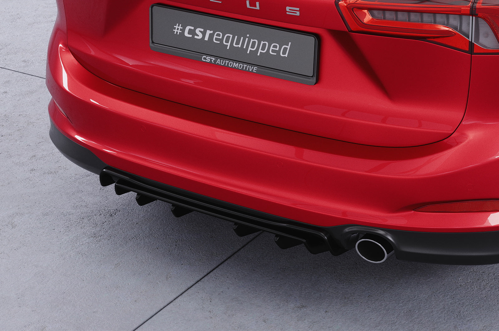 Difuzor Șorț spate cu ABE pentru Ford Focus MK4 Turnier HA450