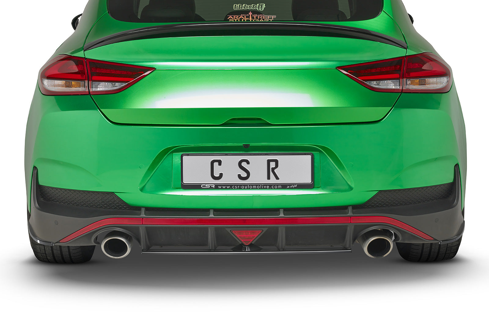 Difuzor Șorț spate cu ABE pentru Hyundai i30 N (PD) Fastback HA261