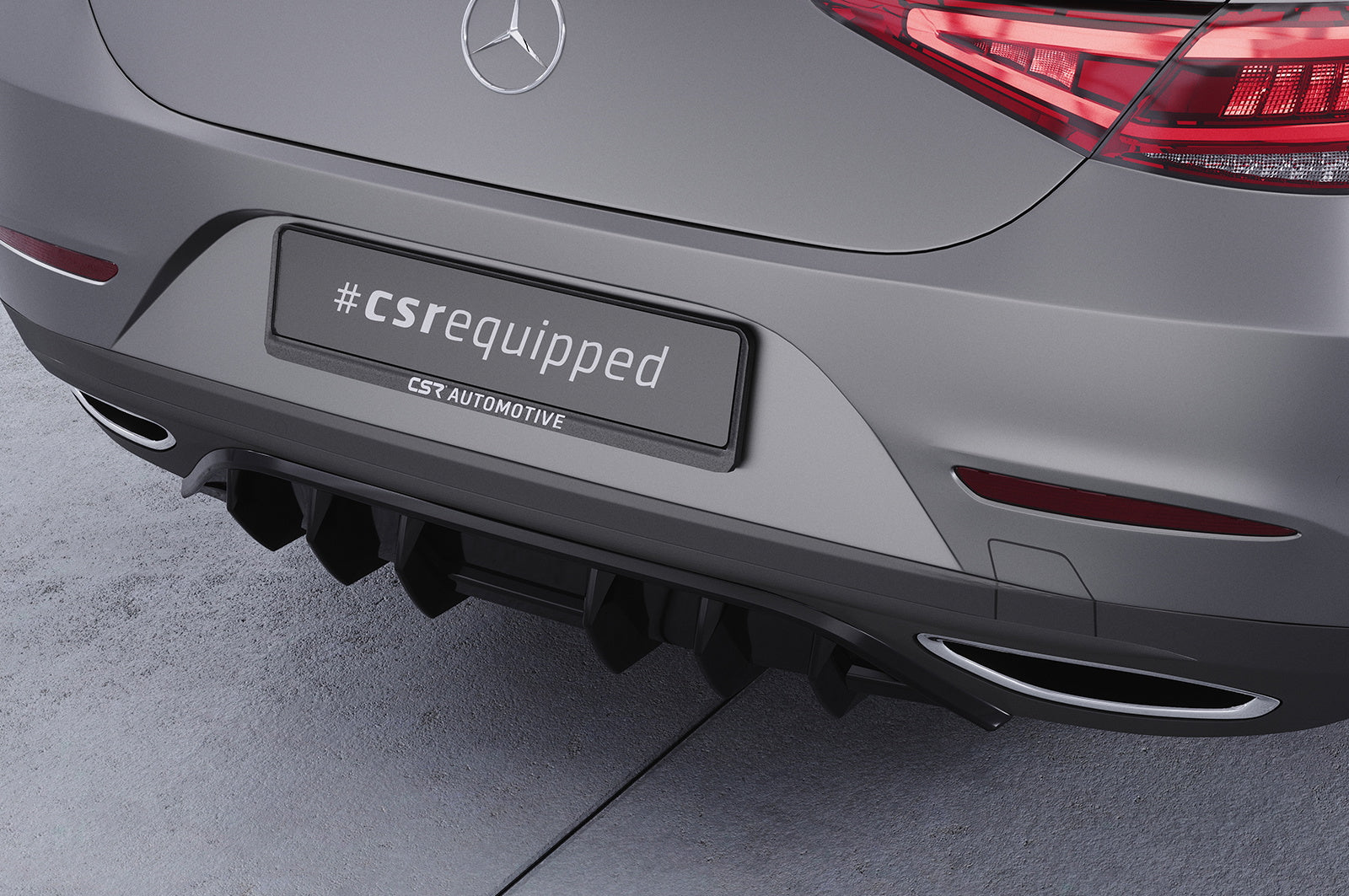 Difuzor Șorț spate cu ABE pentru Mercedes-Benz CSL (C257) HA457