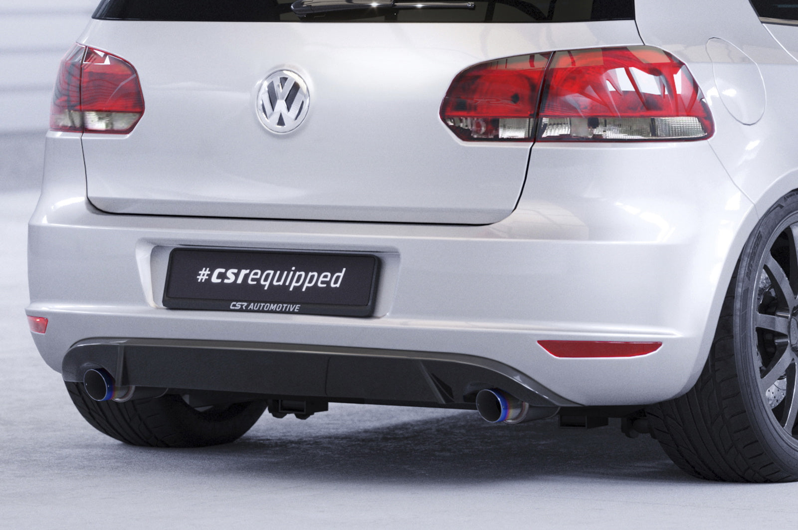 Difuzor Șorț spate cu ABE pentru VW Golf 6 HA044