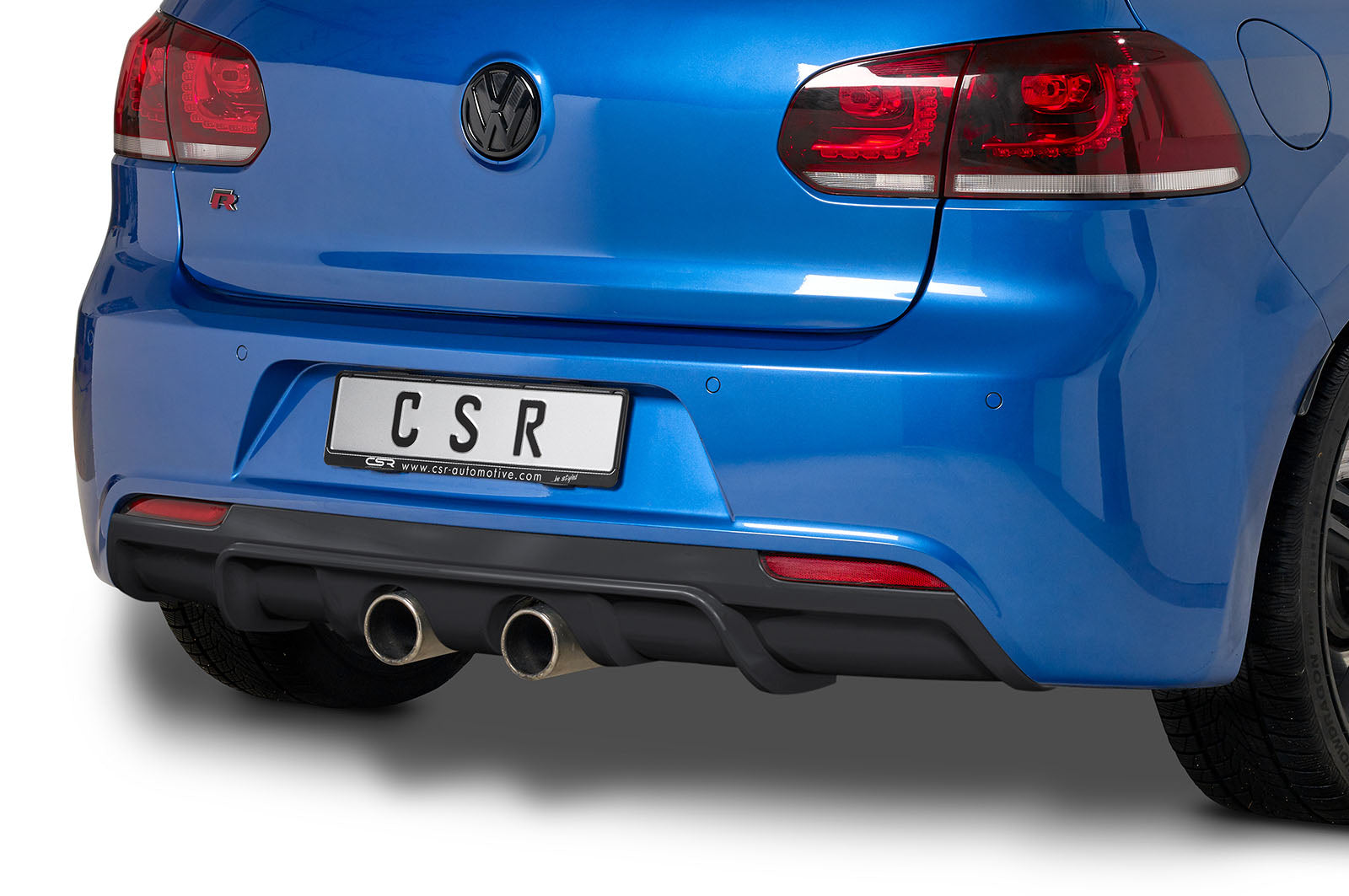 Difuzor Șorț spate cu ABE pentru VW Golf 6 R HA268