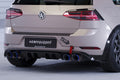 Difuzor Șorț spate cu ABE pentru VW Golf 7 (Tip AU) R HA305