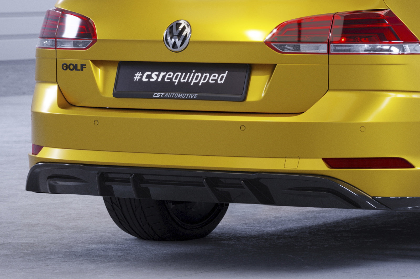 Difuzor Șorț spate cu ABE pentru VW Golf 7 Variant bază HA292