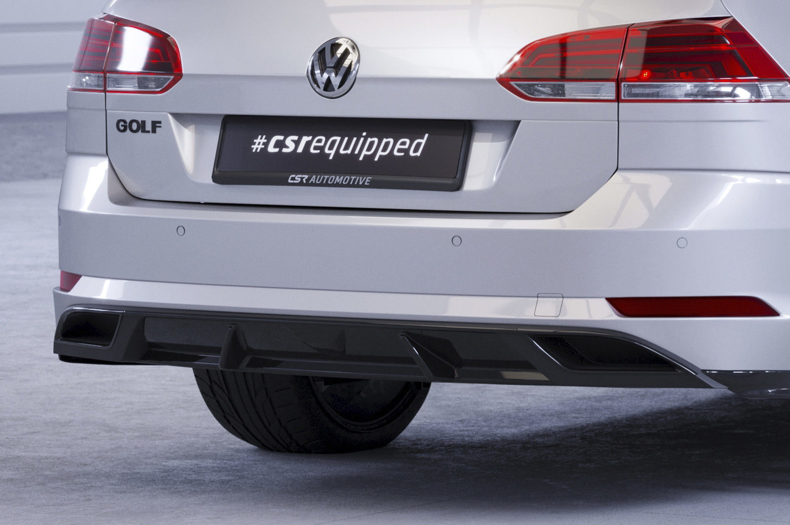 Difuzor Șorț spate cu ABE pentru VW Golf 7 Variant (Facelift) HA241