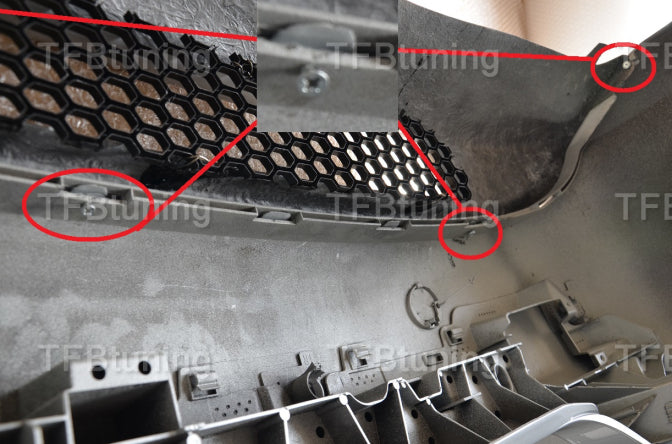 Difuzor bara spate spoiler fusta lip AUDI A5 8T SPORTBACK 2011-2016 pentru bara S-LINE S5 TFB TUNING