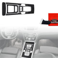 Folie de protecție 5în1 pentru consola centrală - Peugeot 508 (2010-2018) aspect carbon lucios