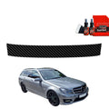Folie de protecție din carbon pentru pragul portbagajului - Mercedes Benz C Clasa S204 Combi Facelifting (2011-2014)