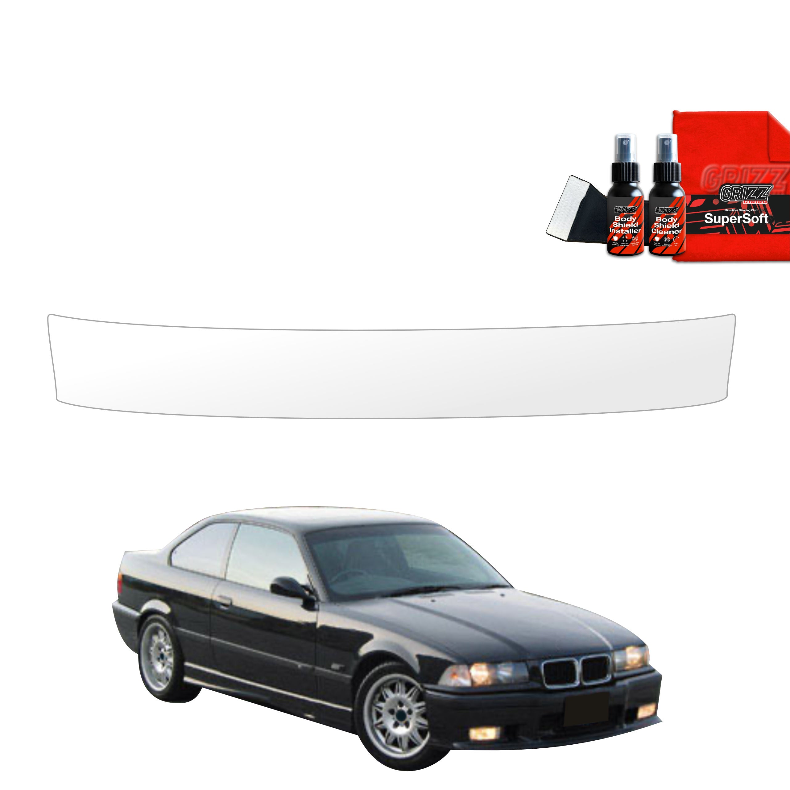 Folie de protecție pentru marginea portbagajului - BMW 3 E36 Coupe (1991-1999)
