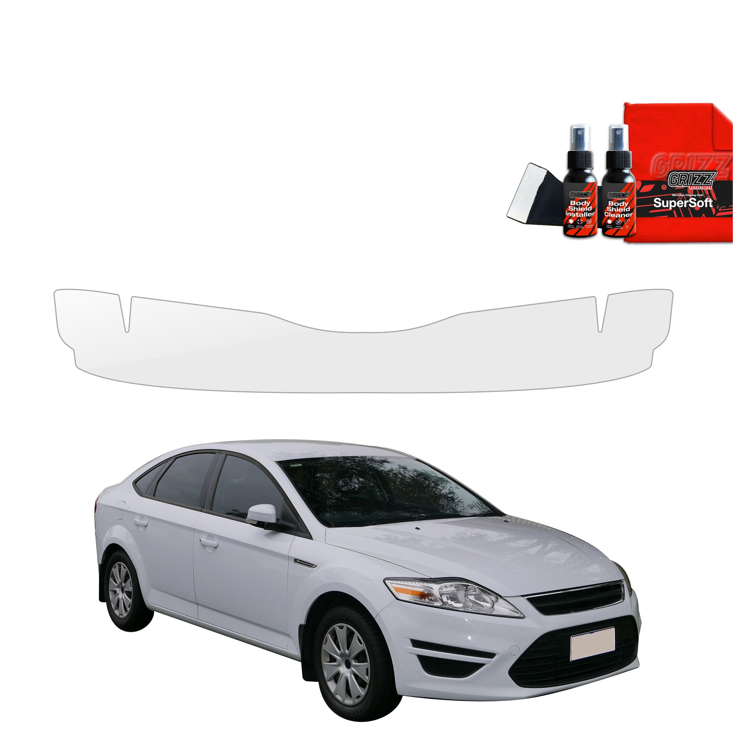 Folie de protecție pentru pragul portbagajului - Ford Mondeo Mk4 (2010-2014)