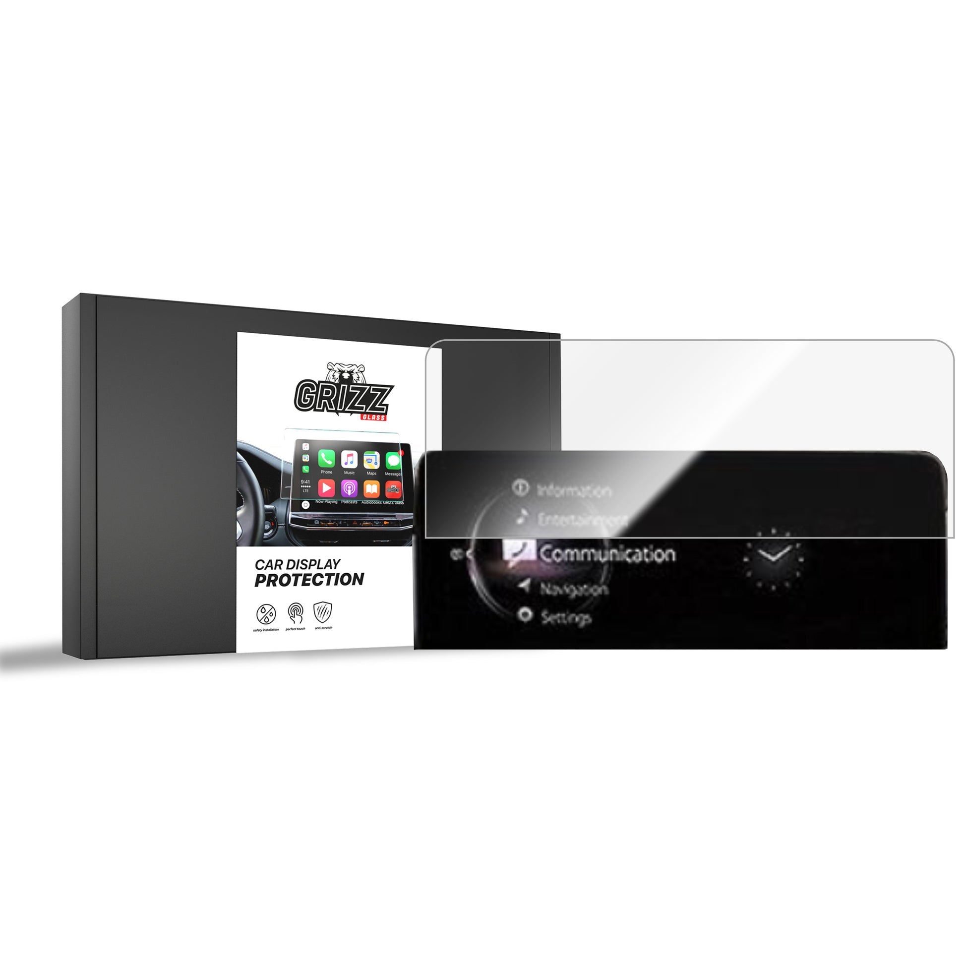 Folie de protecție pentru ecran pentru Mazda CX-5 2 10,25" (2021-2025) folie navigație, rezistentă la zgârieturi, clară