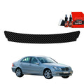 Folie de protecție din carbon pentru pragul portbagajului - Mercedes Benz C Clasa W203 Sedan (2000-2007)
