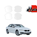 Folie de protecție 4în1 pentru adâncituri mânere uși - BMW 3 F30 Sedan LCI (2015-2018)