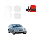 Folie de protecție 4în1 pentru adâncituri mânere uși - Mercedes Benz C Clasa S203 Combi (2001-2007)