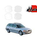 Folie de protecție 4în1 pentru mânerele ușilor - BMW 3 E46 Kombi Pre-LCI (1998-2001)