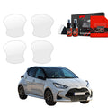 Folie de protecție 4în1 pentru adâncituri mânere uși - Toyota Yaris HEV (2020-2025)
