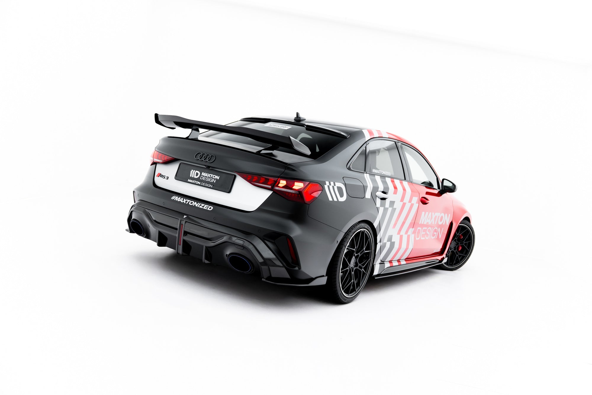 Eleron portbagaj Audi A3 / A3 S-Line / S3 / RS3 Sedan 8Y / 8Y Facelift din CARBON - Maxton Design