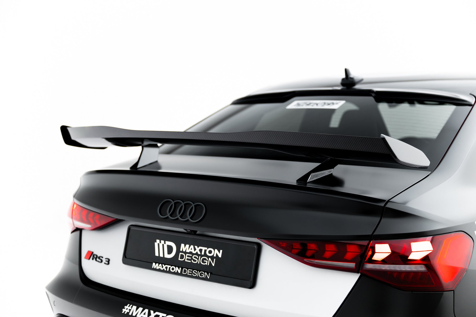 Eleron portbagaj Audi A3 / A3 S-Line / S3 / RS3 Sedan 8Y / 8Y Facelift din CARBON - Maxton Design