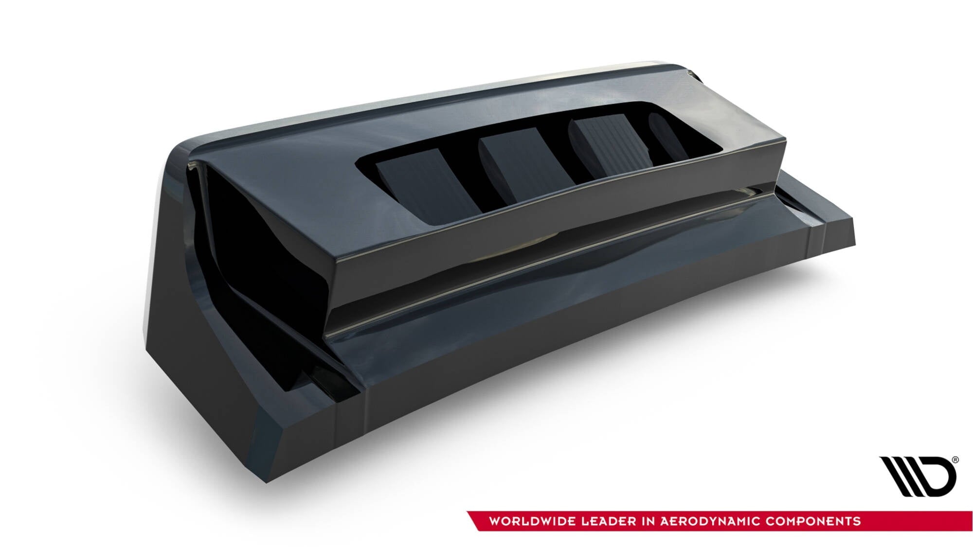Prelungire splitter bara spate Volkswagen T-Roc R Mk1 2017-2021 v7 - Maxton Design