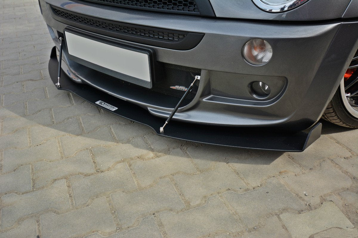 Prelungire splitter bara fata Mini Cooper R53 S JCW 2003-2006 v1 - Maxton Design