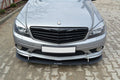 Prelungire splitter bara fata Mercedes C Class W204 AMG-Line 2007-2010 v1 - Maxton Design