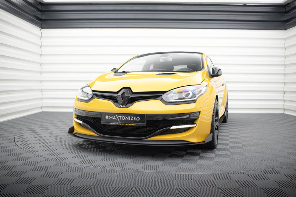 Prelungire splitter bara fata Renault Megane Mk3 RS 2010-2015 v2 - Maxton Design