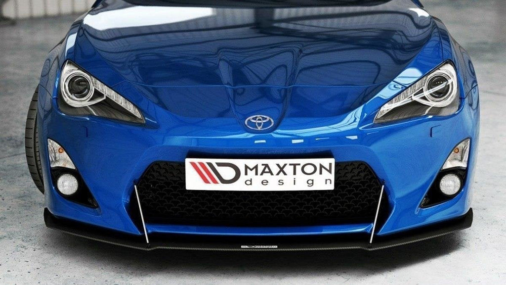 Prelugire splitter bara fata Toyota GT86 2012-2016 v4 - Maxton Design