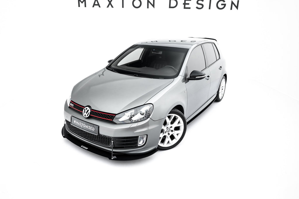 Prelungire splitter bara fata Volkswagen Golf 6 GTI 35TH 2008-2012 v7 - Maxton Design