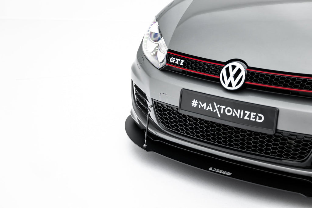Prelungire splitter bara fata Volkswagen Golf 6 GTI 35TH 2008-2012 v7 - Maxton Design