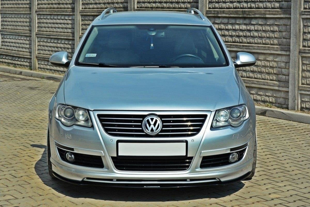 Prelungire splitter bara fata Volkswagen Passat B6 Votex 2005-2010 v2 - Maxton Design