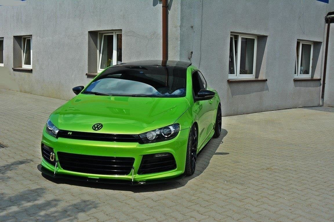 Prelungire splitter bara fata Volkswagen Scirocco R Mk3 2009-2013 v3 - Maxton Design